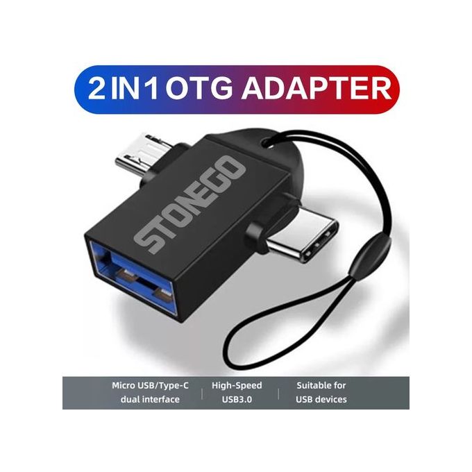 Adaptador OTG de USB 3.0 a USB C - INNOVARTECH