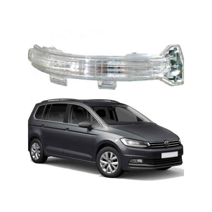 Clignotant Rétroviseur Droit LED - Compatible Skoda Octavia III, VW T-Cross & T-Roc