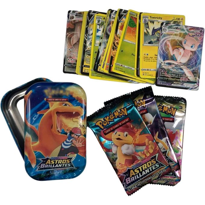 Cartes Pokemon boite métallique – Moyen modèle;