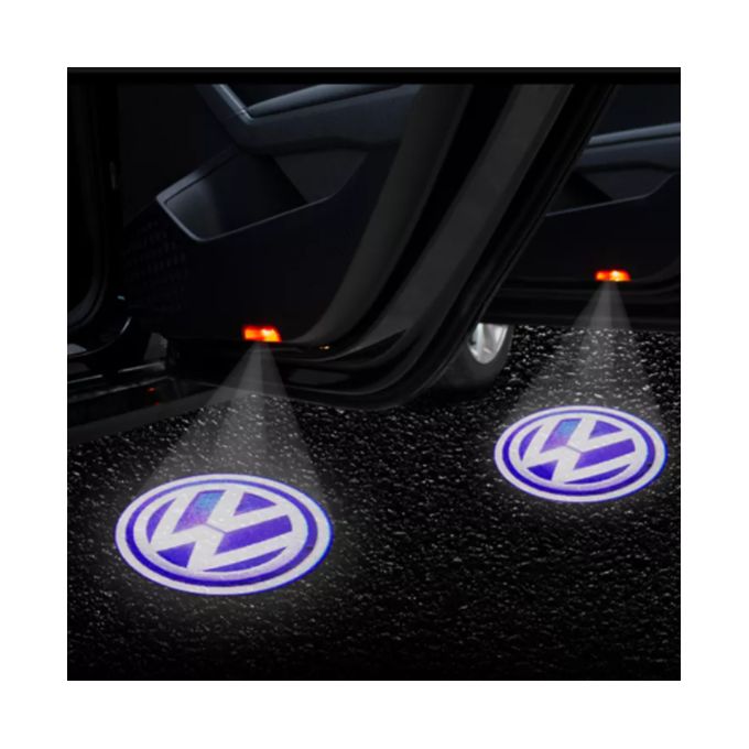 Generic Offfre Autocollant logo Porte de voiture Projecteur de lumière  ombre pour à prix pas cher