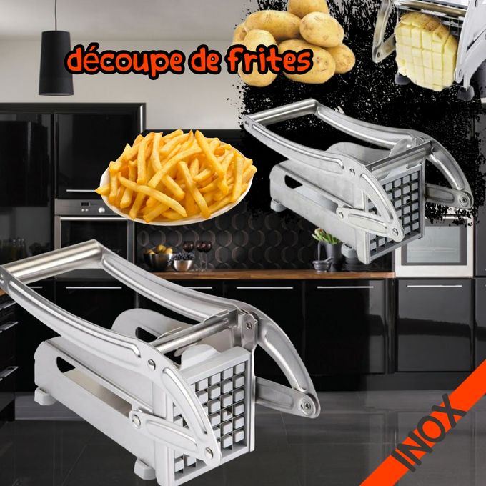 Generic Coupe Frites Professionnel - Coupe Légumes - Metal - Potato Slicer  - Prix pas cher