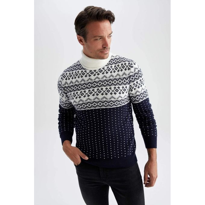 Defacto Regular Fit Turtleneck Pullover