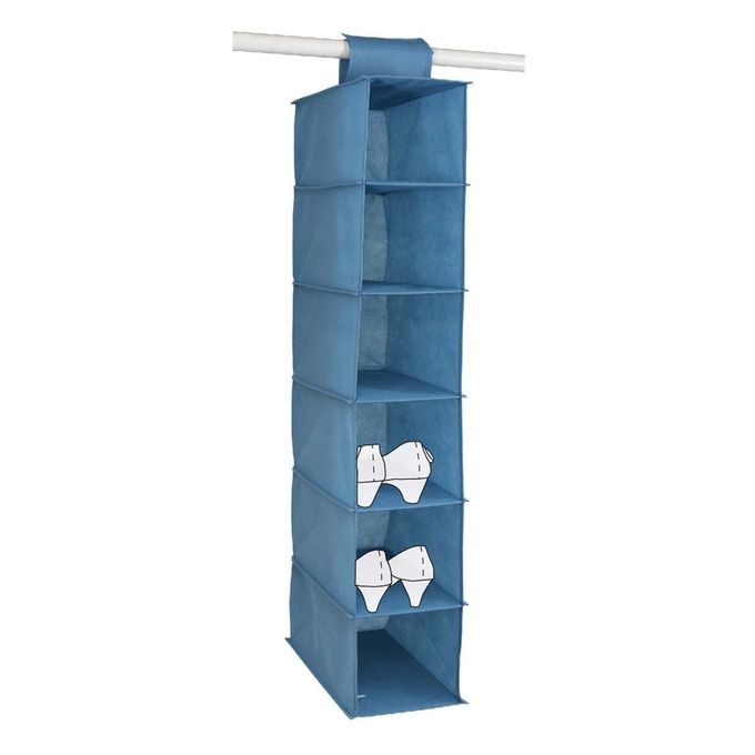 Leroy Merlin Etagere A Suspendre Chaussures 6 Cases Tissu