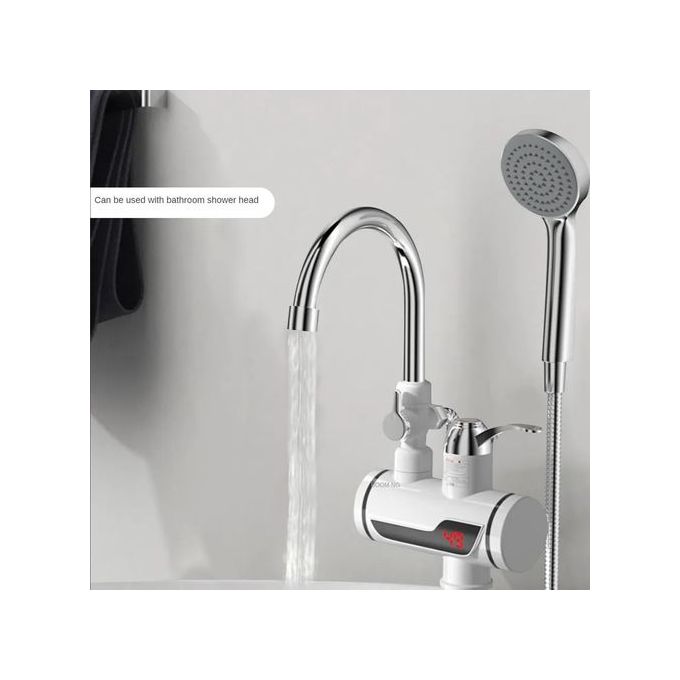 Chauffe-eau instantané sans réservoir blanc IPX4 à tête de douche électrique  efficace Douche - Chine Chauffe-eau électrique efficace et chauffe-eau  instantané prix