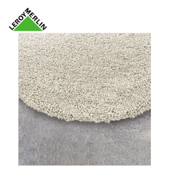 Leroy Merlin Tapis Decoratif Rond Naga Beige Diametre 110 A