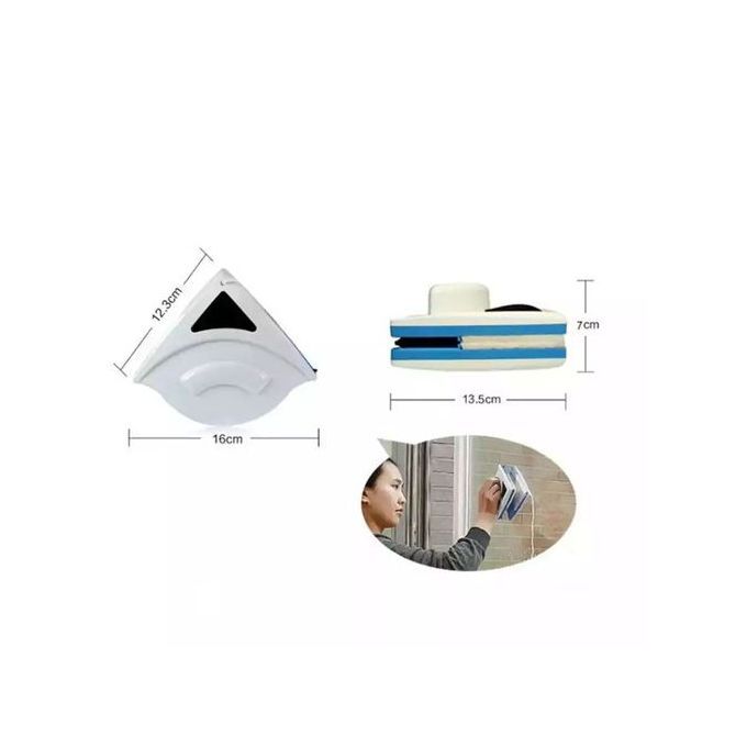 Essuie-glace Fosa, nettoyeur de brosse magnétique double face, nettoyeur de vitre  magnétique outil de nettoyage de vitre de nettoyeur d'essuie-glace double  face 