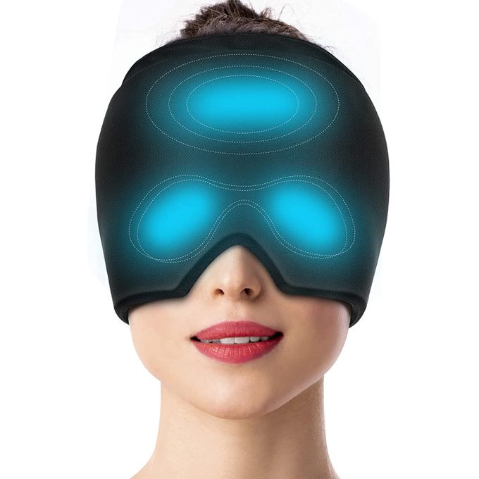 Generic Gel Bonnets des Migraine Chapeau rafraîchissant en masque migraine  soulagement à prix pas cher