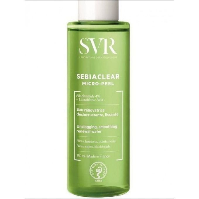 SVR Micro-Peel Sebiaclear Eau Rénovatrice Désincrustante Lissante 150ml