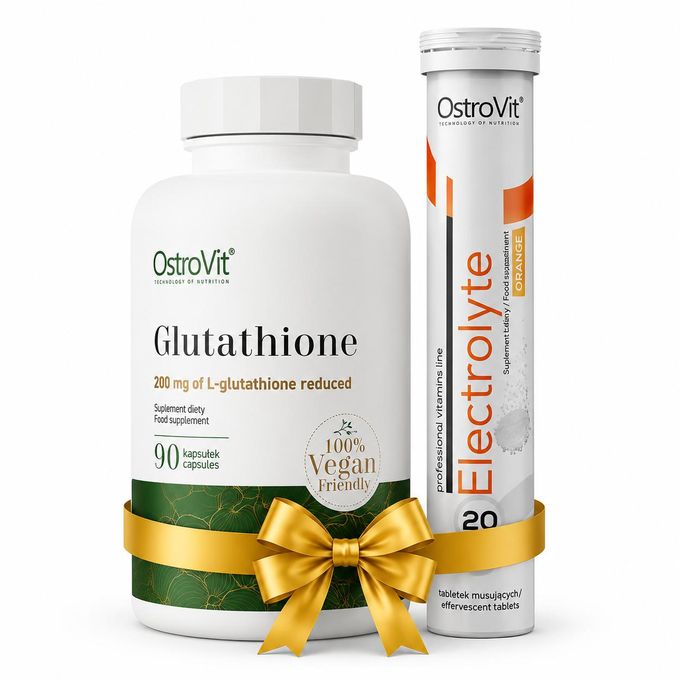 OstroVit Pack Glutathione VEGE 90 Capsules + Electrolyte