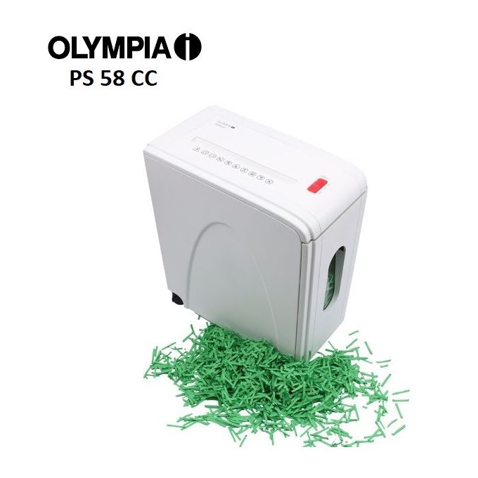 Olympia Broyeur de documents pour papier, CD et cartes de crédit