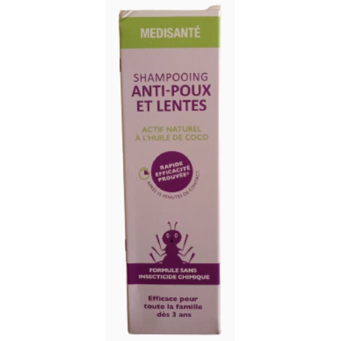 Shampooing anti-poux & lentes à l'huile de Coco 100 ml - Mességué