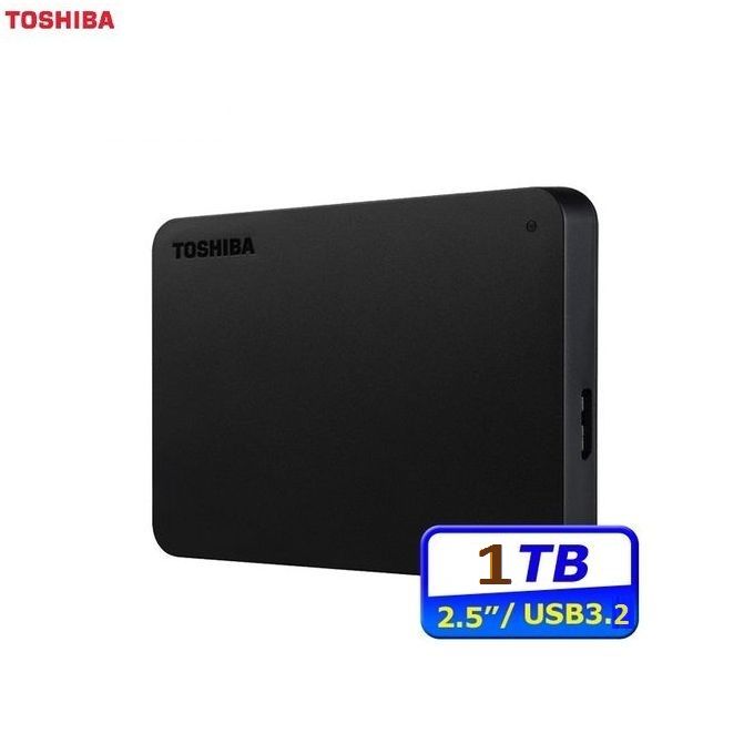 Disque dur externe Toshiba Canvio Flex 1 To Argent pour PC et MAC USB-C - Disques  durs externes