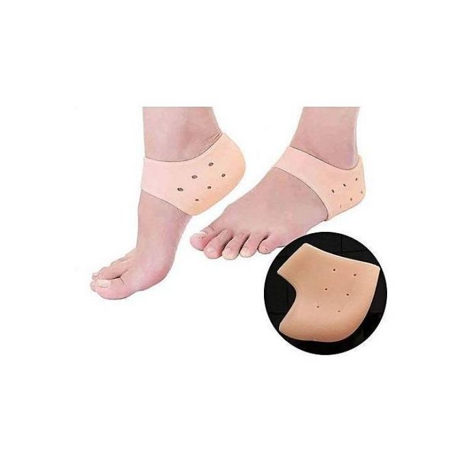 Generic Silicone Protège-talon, Talonnette souple Chaussettes à