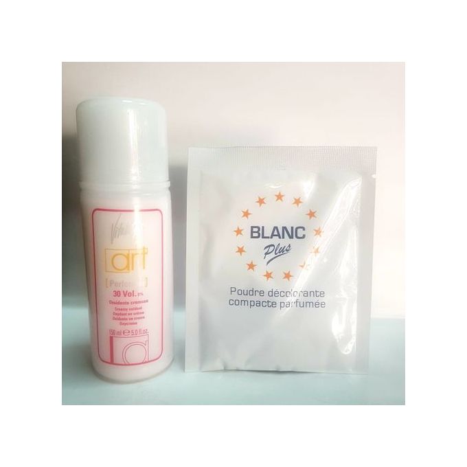 Art oxydante 30 vol 150 ml+ blanc poudre dècolorante 25 g