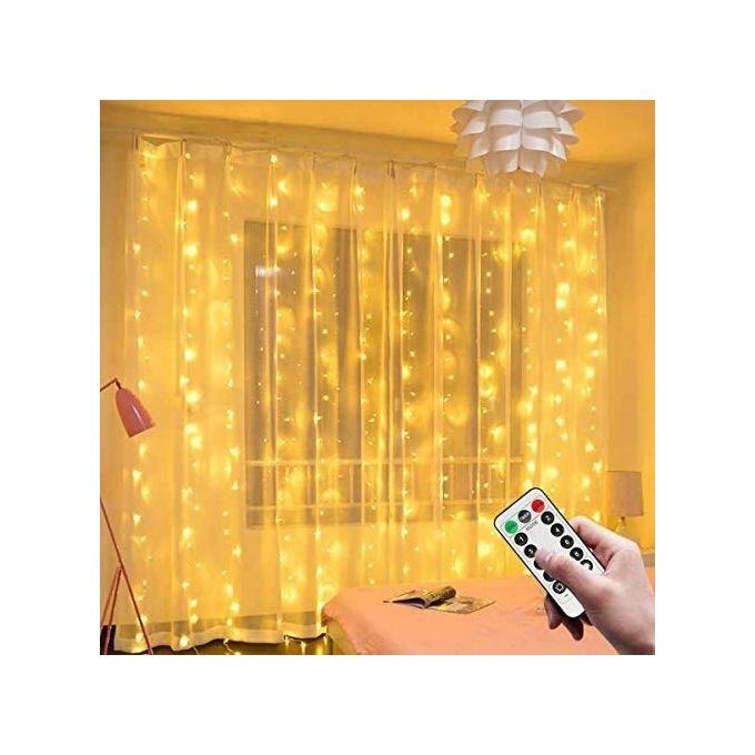 Guirlande Lumineuse De Rideau USB Télécommandée De 3 M4 M6 M