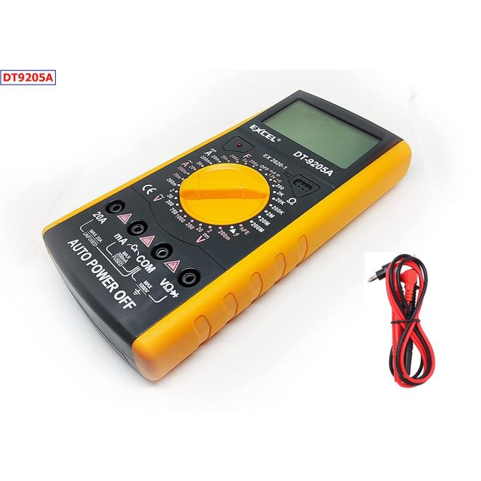 Multimètre numérique multifonctionnel AN9205A pour des mesures faciles et  rapi
