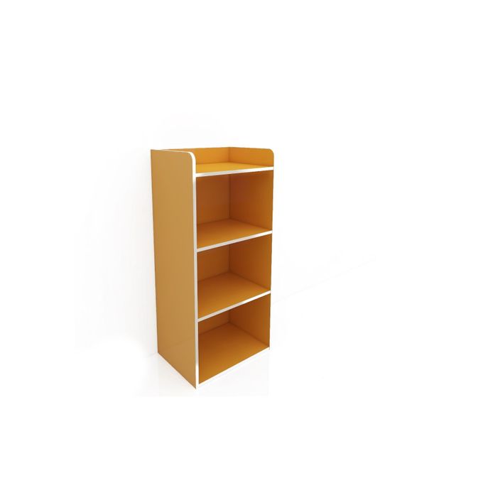 Kitea Polycube HVP 3 Niches 42x29x89cm - Jaune