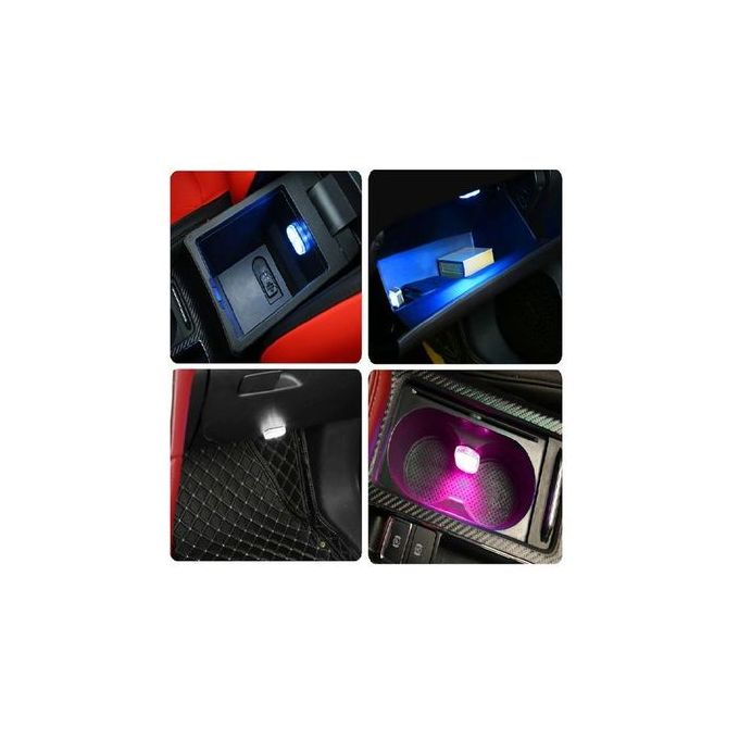 Mini intérieur de voiture LED, lumière ambiante sans fil, USB rechargeable  - Roumanie, Produits Neufs - Plate-forme de vente en gros