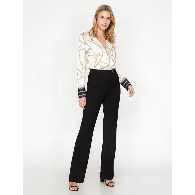 Koton Pantalon Femme - Noir