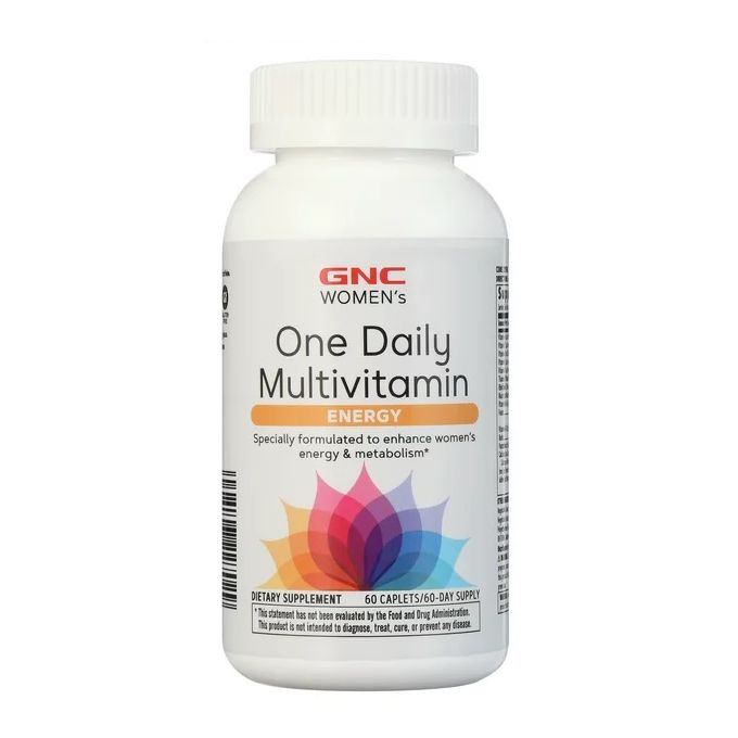 Gnc Women’s Energy One Daily Multivitaminé, Soutien Vitaminique 60