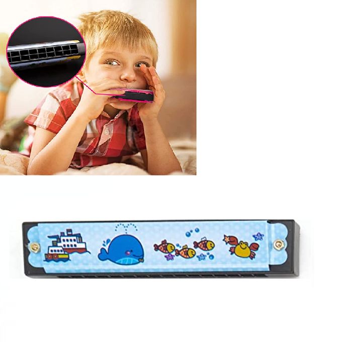 Harmonica mignon à 16 trous, jouets éducatifs Montessori, motifs