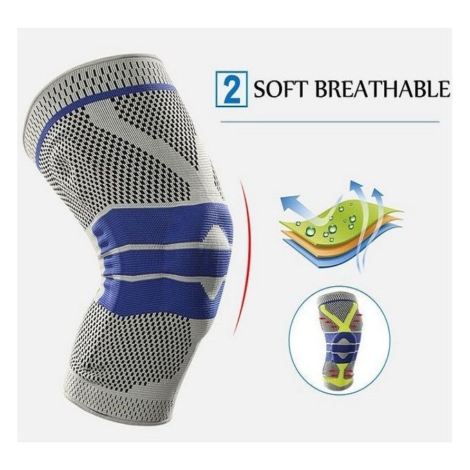 Fitness Genou Support Patella Ceinture Élastique Bandage Ruban Sport Sangle  Genouillères Protector Band Pour Genouillère Football Sports