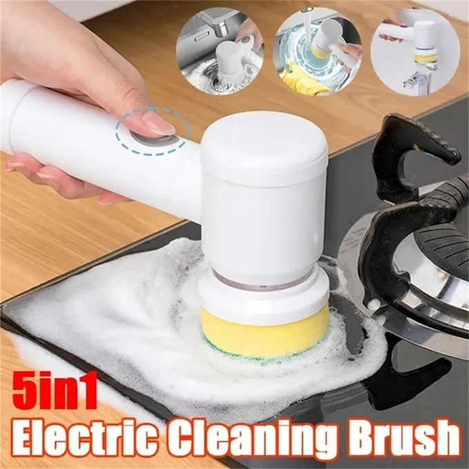 Brosse De Nettoyage Électrique, Épurateur Électrique Pratique Pour Nettoyer  La Baignoire, La Table, Le Lavabo, L'évier De La Cuisine, Les Toilettes,  Les Vitres