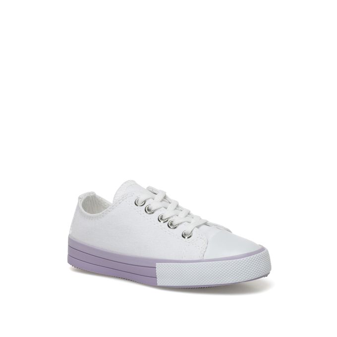 Polaris Fille Baskets de Casual - Blanc