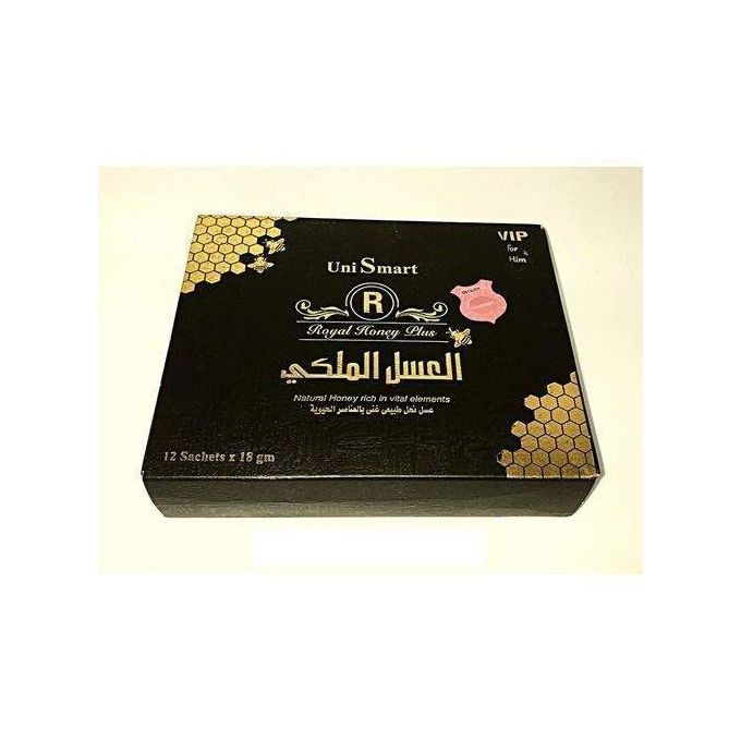 Royal Honey Plus Vip (Boîte de 12 sachets)