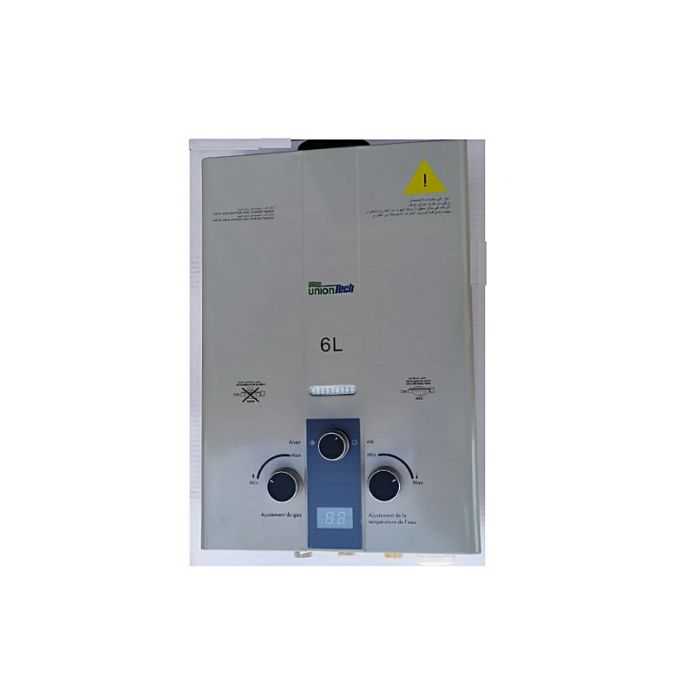 Uniontech Chauffe Eau A Gaz Automatique 6 Lites Inox Garanti 12 Moi A Prix Pas Cher Jumia Maroc