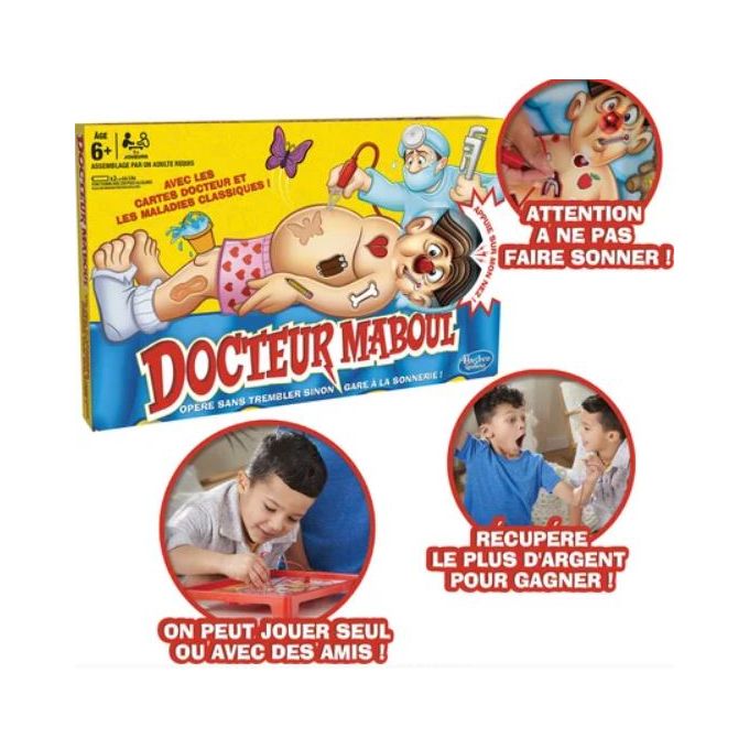 DOCTEUR MABOUL - Radio Dingo - Jeu de plateau pour enfants, dès 4 ans sur  marjanemall aux meilleurs prix au Maroc