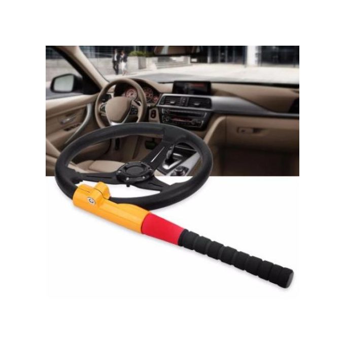 Wabjtam Anti-theft Rod Voiture Volant Serrure Universelle