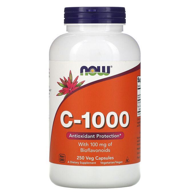 Now Foods Vitamine C 1000 Mg Complexe A La Bioflavonoide 250 Gelules Vegetales A Prix Pas Cher Jumia Maroc