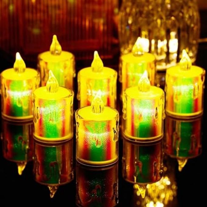 Bougies sans flamme rechargeables, bougies LED en Maroc