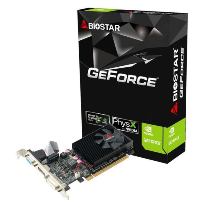 Geforce Carte Graphique GT730 VRAM 4GB DDR3 Biostar DVI HDMI VGA - GT 730