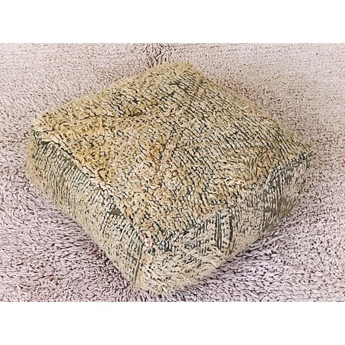 Artisanat du Maroc Vintage Pouf marocain - coussin - coussin pouf marocain  - pouf décorative
