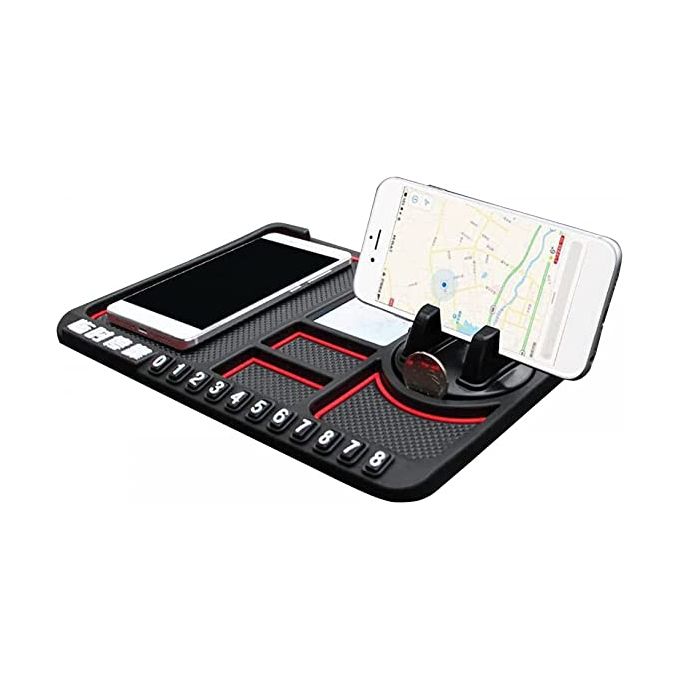 Cartec Tapis antidérapant support collant pour tableau de bord voiture