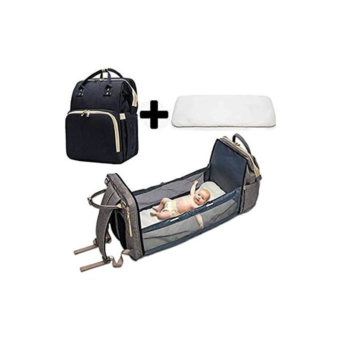 Generic Sac A Langer 4en1 Portable Pour Bebe Lit De Voyage Avec Lit Integre Pliable A Prix Pas Cher Jumia Maroc