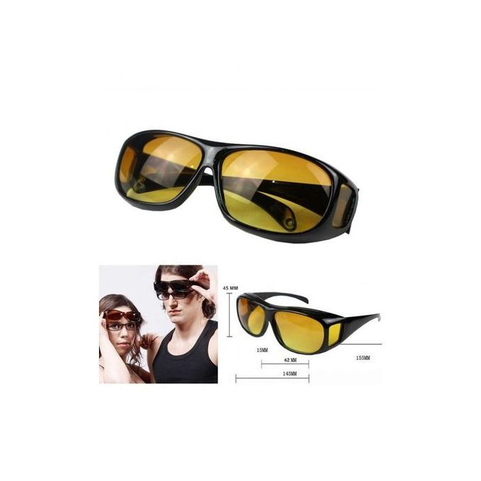 Pack de 2 Lunettes Hd Vision Jour & Nuit au maroc