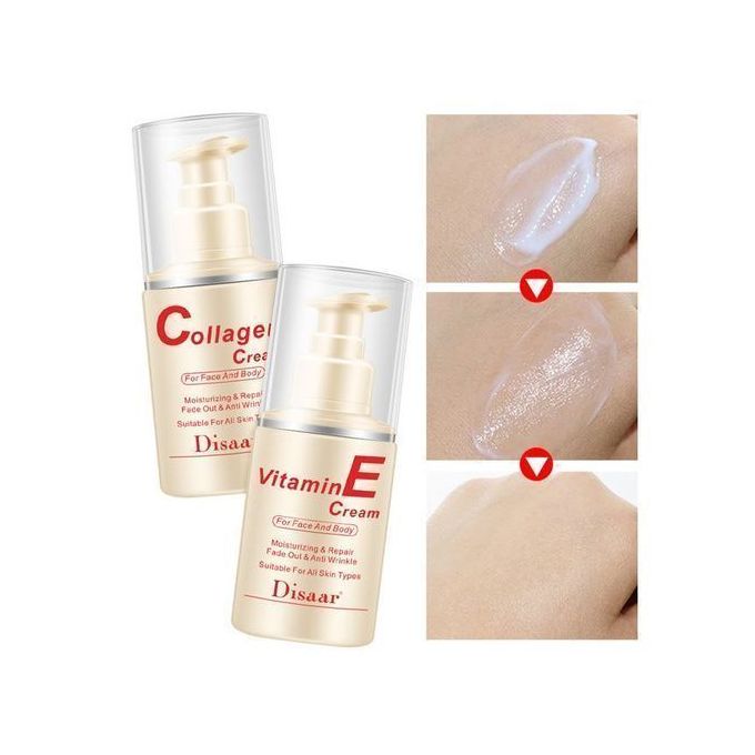 Disaar Pack crème collagen plus vitamineE,Soin visage et corps