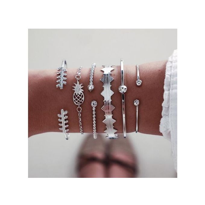 UNICRAFTALE Lot De 4 Bracelets De Manchette Vierges Rainurés En Forme De C - 4 Couleurs - En Acier Inoxydable - Pour La Fabrication De Bracelets En Argile Et Strass - 52