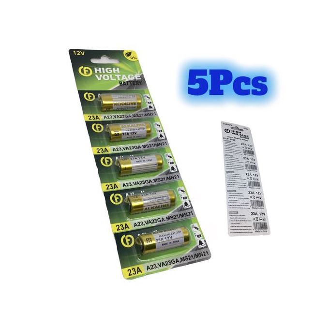 Generic 5 PIÈCES/1 Paquet 23A 12V pile alcaline à prix pas cher