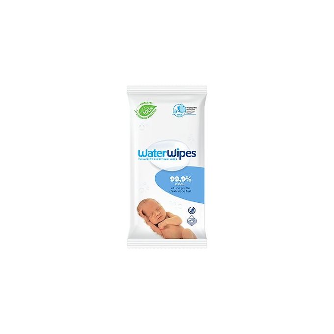 water wipes LINGETTES POUR BEBE WATERWIPES "28 PK