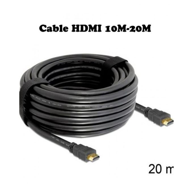 Câble HDMI haute vitesse Ethernet New Version Full HD 4K 3D  10M - 20  Mètres