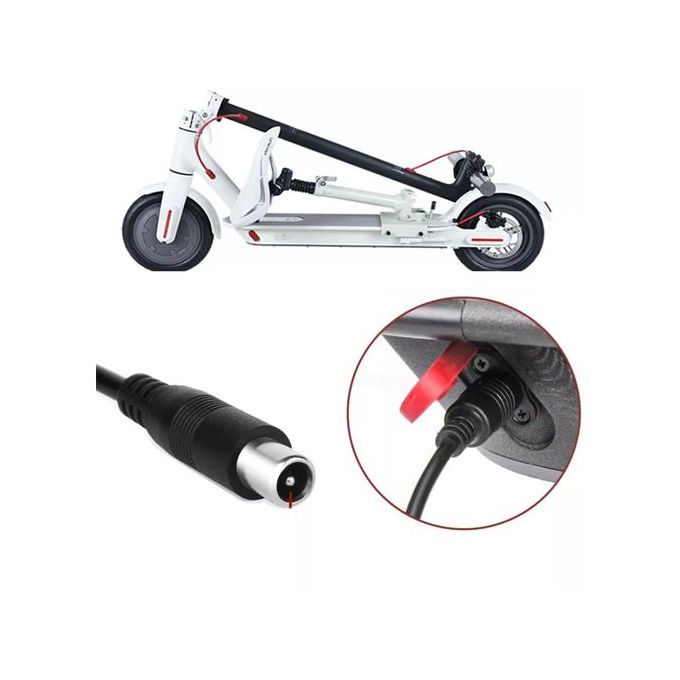 Generic Cable de charge pour Scooter électrique , 42V , 2a , câble de chargeur  pour Xiaomi M365 à prix pas cher