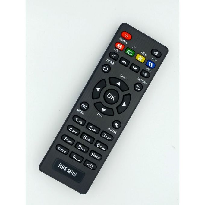 Generic Télécommande IR universelle pour Android TV-box H96 pro Z28 / MXQ /  V88 / T95X / T95Z Plus / TX3 X96 mini à prix pas cher