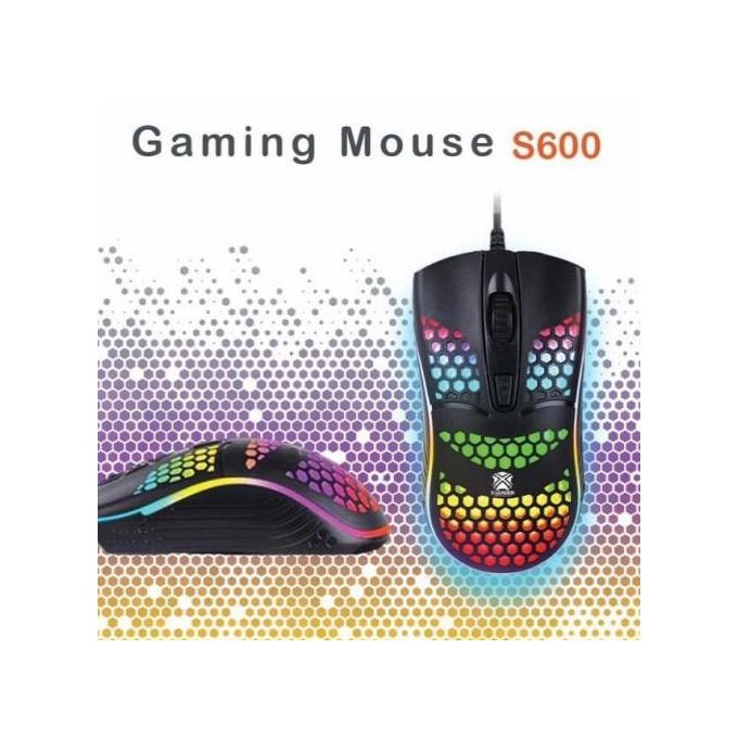 X LEADER Souris Gaming LED Optique Filaire Câble Gamer Ordinateur Souris -  3400 Dpi à prix pas cher