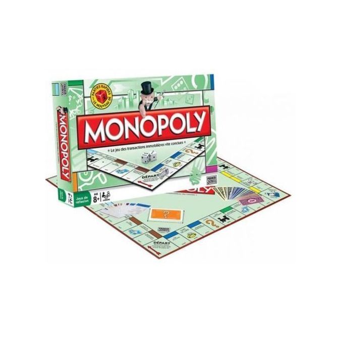 Jeu Monopoly Classique Le Jeu Des Transactions Immobilières Hasbro