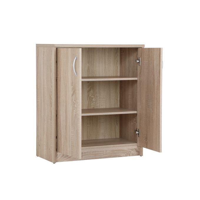 Kitea Meuble Multifonction SCONTO 2 portes Beige Clair