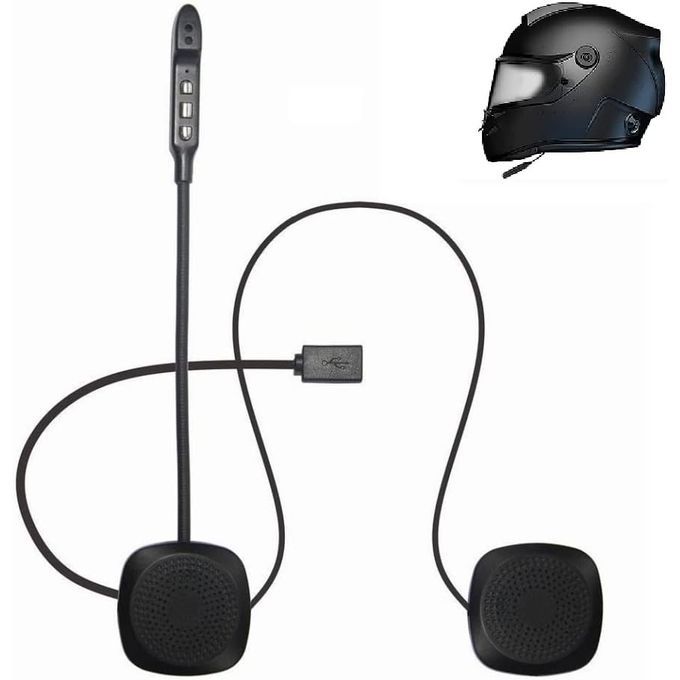 Generic Casque Moto Bluetooth Sans Fil, Casque Trottinette Ecouteur Sans  Fil, Microphone à prix pas cher